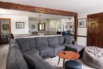 Second Living Room in Private Pet Friendly White Mountain Vacation Home